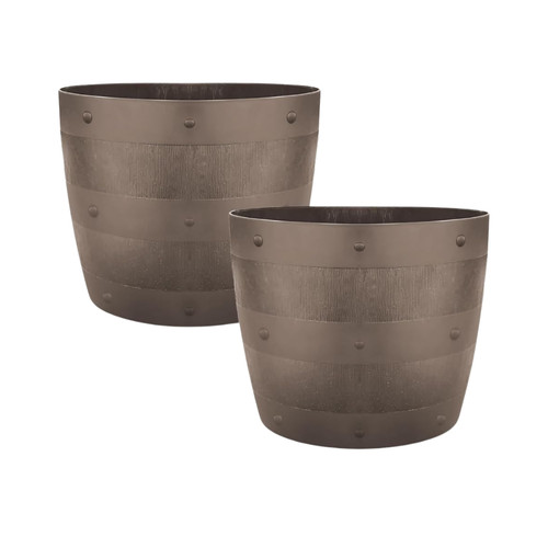 Barrel planter for - 2x,