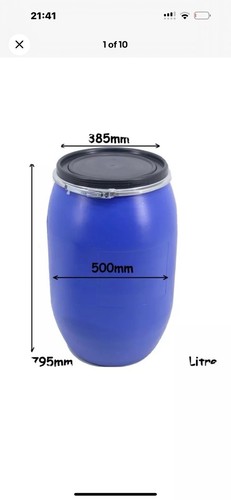 Storage barrel water - water, open