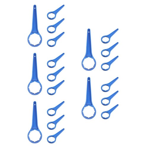 Reusable blue plastic bucket - reusable,