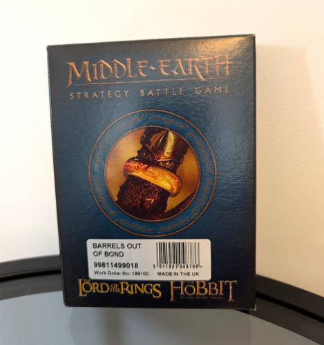 Oop lotr plastic barrels out - lotr,