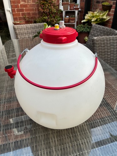 Beer pressure barrel with drum - beer,