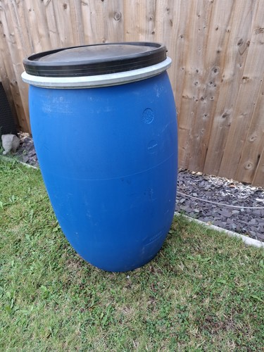 120ltr open top barrel drum - open,