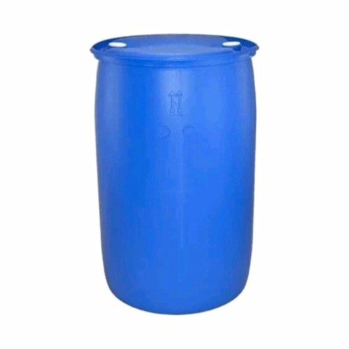 Blue plastic storage tank - blue,