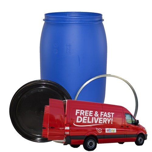 220 litre blue open - 220,